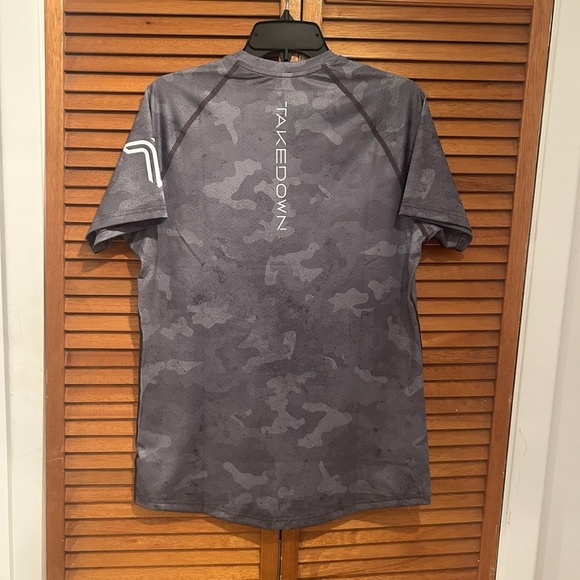 PFL Urban Camo Grey Raglan Active Athletic Top- Concrete NWOT Sz S - Picture 8 of 9